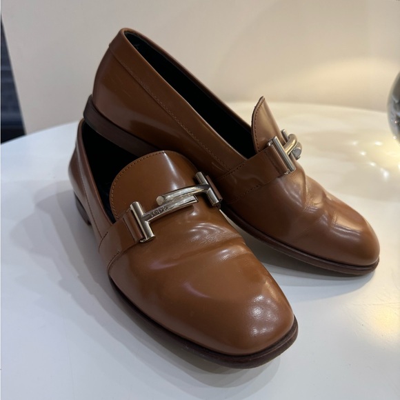 Tod’s - Loafer with Silver Buckle - Picture 1 of 6